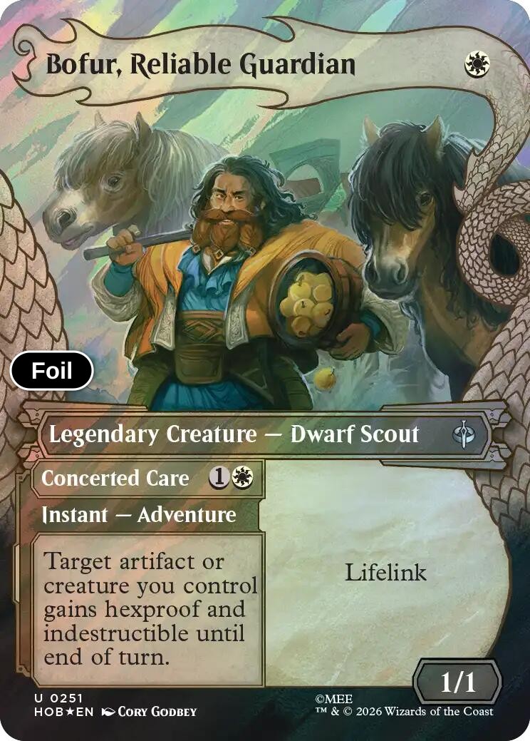 Bofur, Reliable Guardian (Showcase) (Surge Foil)