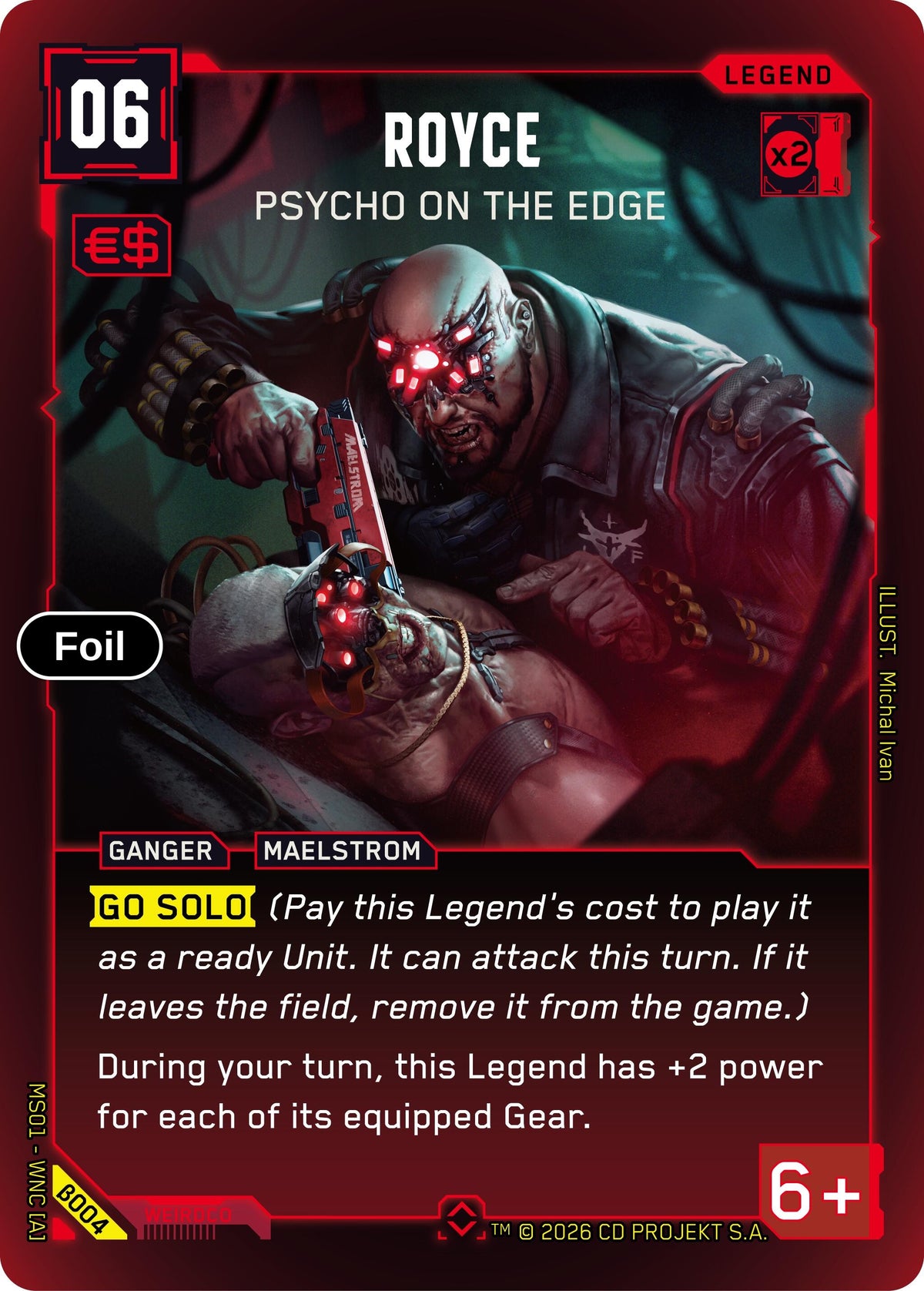 Royce - Psycho on the Edge (Rare)