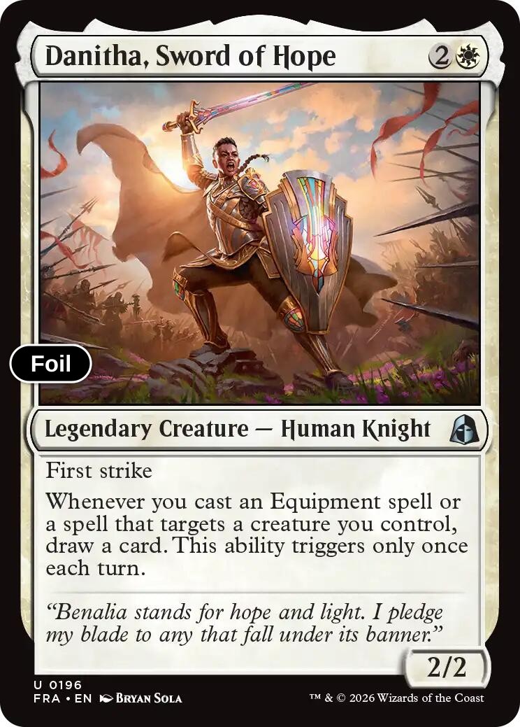 Danitha, Sword of Hope