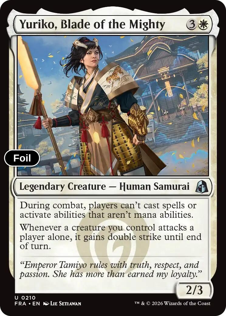 Yuriko, Blade of the Mighty