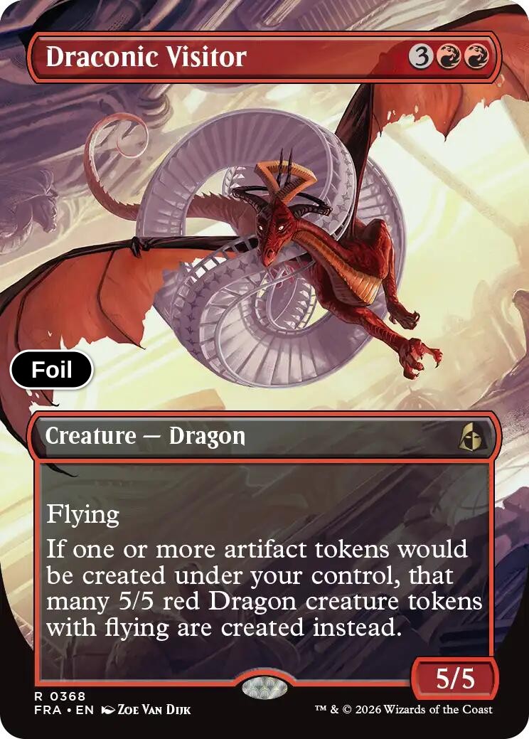 Draconic Visitor (Borderless)