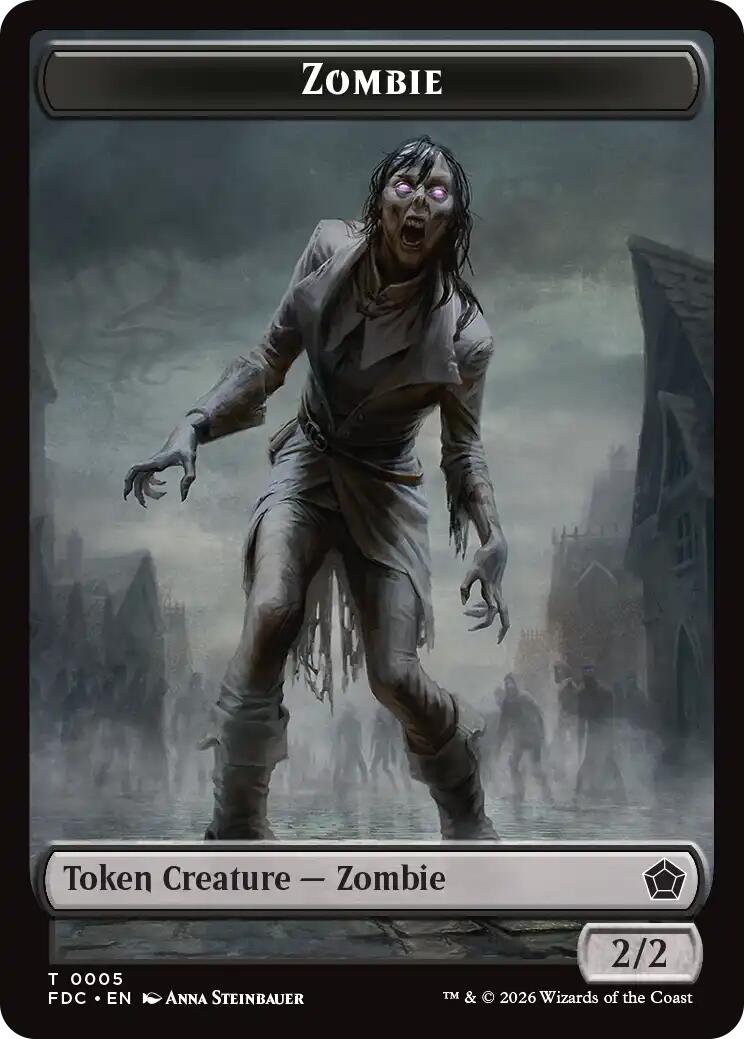 Zombie // The Monarch Double-Sided Token