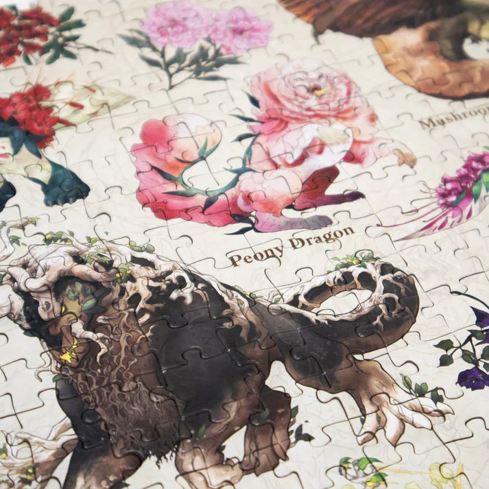 The Field Guide to Floral Dragons - Floral Dragons 1000pc Puzzle