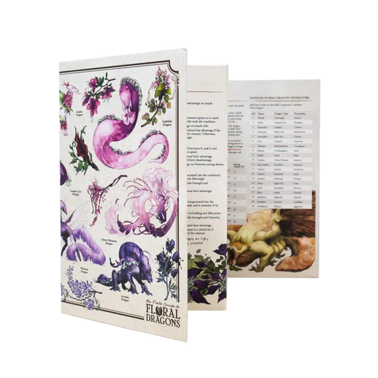The Field Guide to Floral Dragons - Game Master Screen