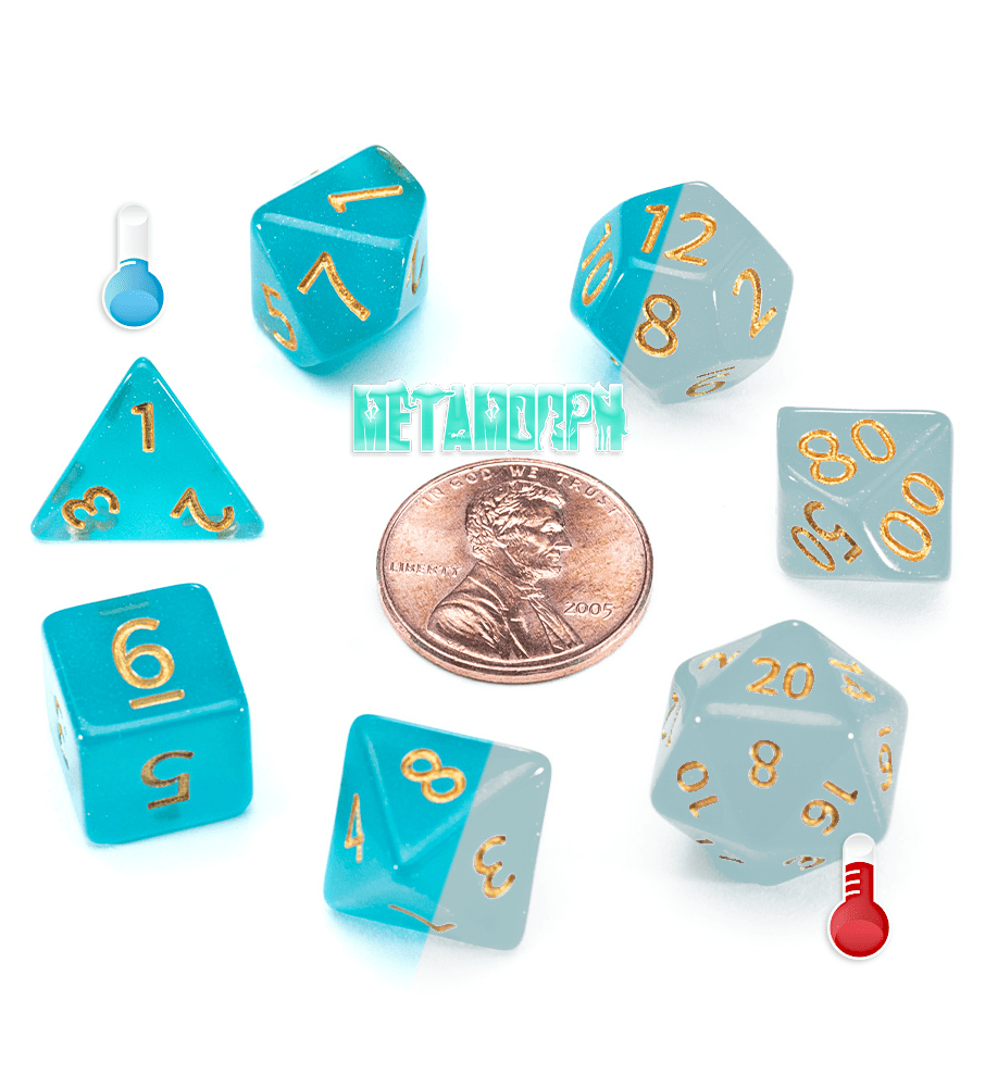 12mm Mighty Tiny Dice Set (7 Dice)