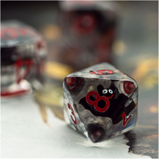Vampire Bats RPG Dice Set