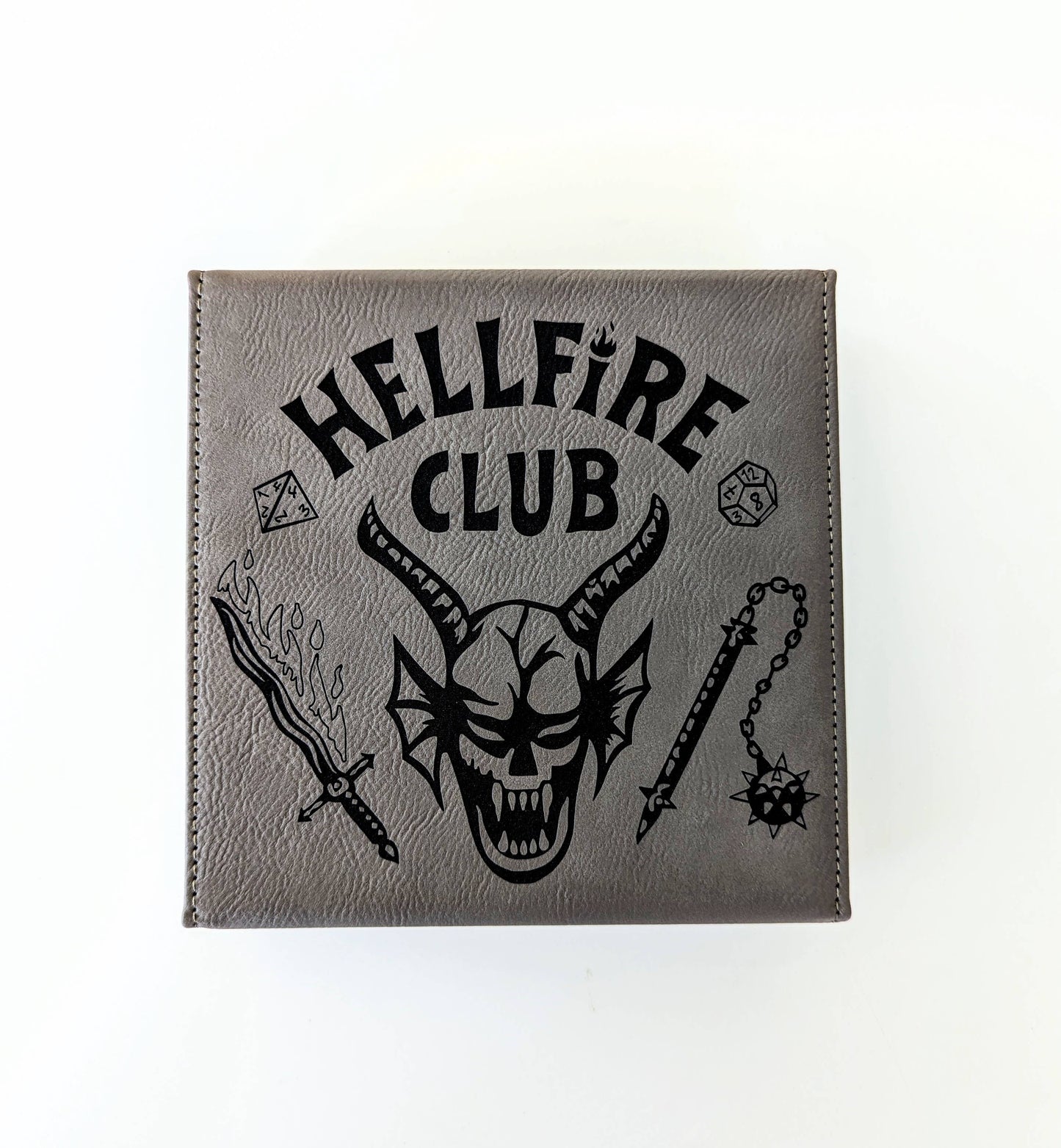 Hellfire Club - D&D - Vegan Leather Dice Box